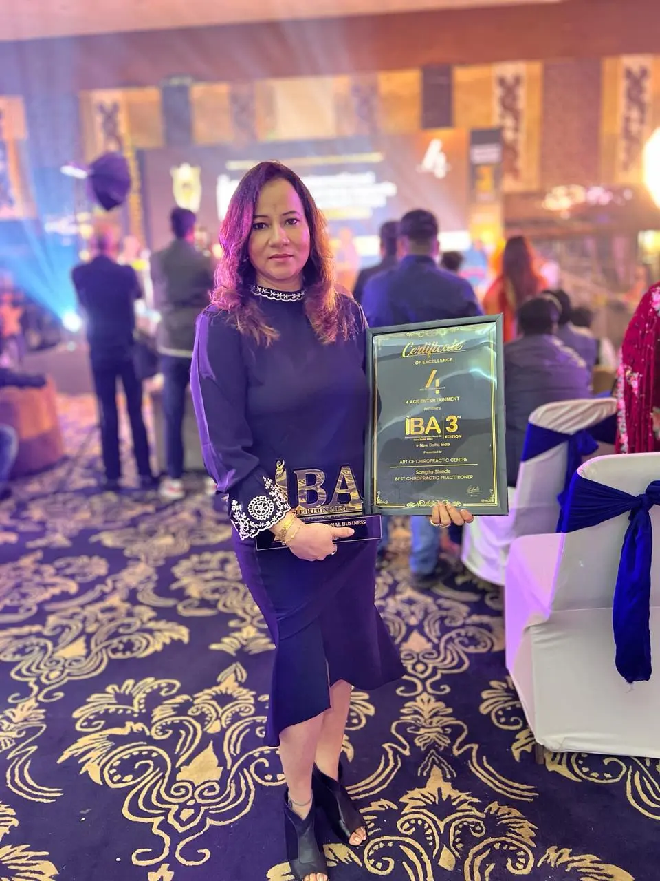 OMT Sangita Shinde with professional awards